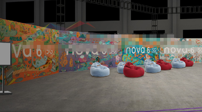 大连华为手机艺术展活动2